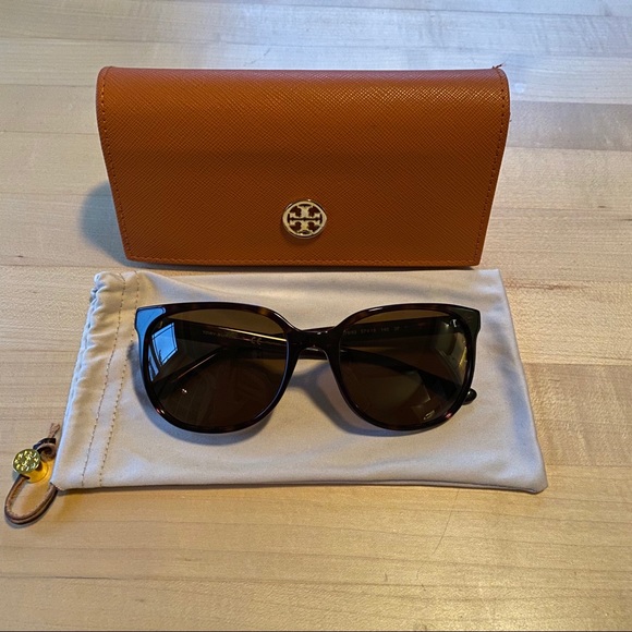Tory Burch Accessories - Tory Burch Polarized Sunglasses - Tortoise
